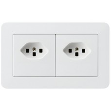 UP-Kombination kallysto.trend Gr.I-I horizontal 2xTyp 23 miy Schraubklemme C weiss