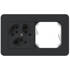 UP-Kombination kallysto.trend Gr.I-I horizontal 3xTyp 13+leer schwarz KMT