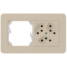 UP-Kombination kallysto.trend Gr.I-I horizontal leer+3xTyp 13S beige S KMT