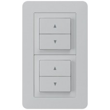 UP-Kombination kallysto.trend Gr.I-I vertikal 2xStorenschalter lichtgrau AV KMT UP-Kombination kallysto.trend Gr.I-I vertikal 2xStorenschalter lichtgrau AV KMT