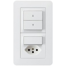 UP-Kombination kallysto.trend Gr.I-I vertikal Storenschalter+Kombi S3/Typ 13 weiss KMT UP-Kombination kallysto.trend Gr.I-I vertikal Storenschalter+Kombi S3/Typ 13 weiss KMT