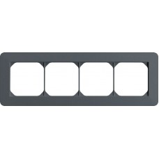 UP-Kopfzeile kallysto.trend 1x4 anthrazit horizontal UP-Kopfzeile kallysto.trend 1x4 anthrazit horizontal
