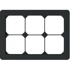 UP-Kopfzeile kallysto.trend 2x3 schwarz horizontal