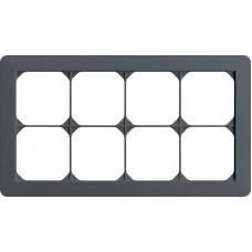 UP-Kopfzeile kallysto.trend 2x4 anthrazit horizontal