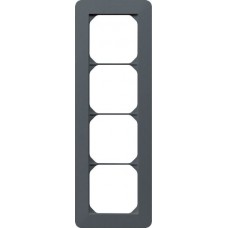UP-Kopfzeile kallysto.trend 4x1 anthrazit vertikal