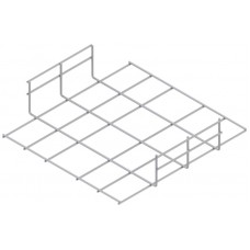 Gitterbahn-Segment Lanz 100/60mm bandverzinkt und beschichtet