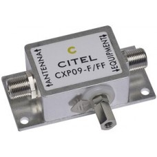 Überspannungsschutz für HF Flury CXP09. Typ 3. 60 V F-Stecker F/F