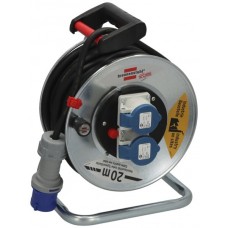 Kabelrolle Garant CEE SK 240 Ø240mm 2xCEE16/3L IP44 20m H07RN-F 3x2.5mm² schwarz
