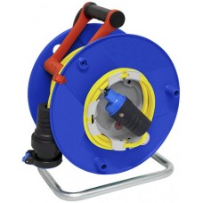 Kabelrolle Grant G 320 Ø320mm 60m 3x1.5mm² 1xTyp 13 Kunststoff blau