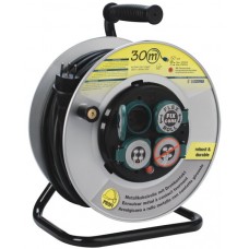 Kabelrolle ME DK 30m GDV3x1.5mm² (H07RN-F) 4xT13 IP44