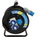 Kabelrolle MH 2xCEE 16 blau 1xTyp 23 230V H07RN-F3G1,5mm² 30m IP44 schwarz