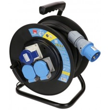 Kabelrolle MH maxCAMP 2xTyp 23 1xCEE16 IP44 5x1.5mm² 30m IP44 MH