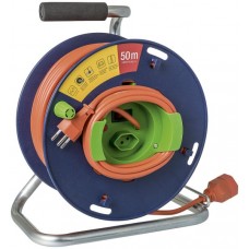 Kabelrolle STERO LOOP Gr.1 1xTyp 13 50m TD3x1.5mm² blau/grün STE