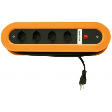 Steckdosenleiste EFCO PICO 4xTyp 13 Gd 3x1mm² 10m orange D