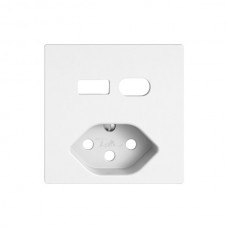 Abdeckset EDIZIO.liv SNAPFIX für Kombination USB A+C/Steckdose Typ 13 weiss AC G A