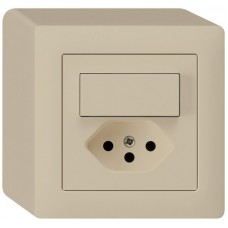 AP-Kombination 3/1P+Typ 13 beige kallysto mit Kinderschutz