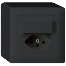 AP-Kombination I kallysto 6/1L+T13 ohne Kinderschutz schwarz KX