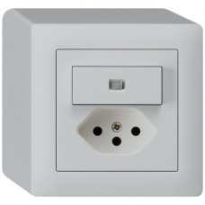AP-Kombination I kallysto L-6/1L +T13 mit Kinderschutz hellgrau KX