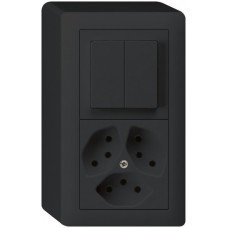 AP-Kombination kallysto 1/1L+3xTyp 13 schwarz ST KX
