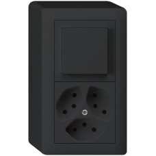 AP-Kombination kallysto 3/1L+3xTyp 13 schwarz ST KX