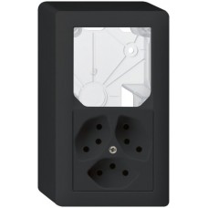 AP-Kombination leer+3xTyp13 schwarz kallysto ST KX
