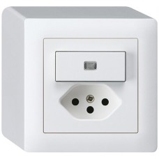 AP-Leuchtkombination 3/1P+Typ 13 weiss kallysto KX