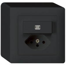 AP-Leuchtkombination AR/1L+Typ 13 schwarz kallysto KX