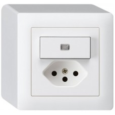 AP-Leuchtkombination AR/1L+Typ 13 weiss kallysto KX