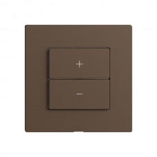 Bedienaufsatz zu Dimmer EDIZIOdue Wiser 1K 2T coffee Bedienaufsatz zu Dimmer EDIZIOdue Wiser 1K 2T coffee