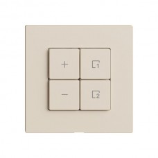 Bedienaufsatz zu Dimmer EDIZIOdue Wiser 1K 4T crema F Bedienaufsatz zu Dimmer EDIZIOdue Wiser 1K 4T crema F