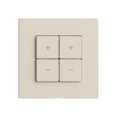 Bedienaufsatz zu Dimmer EDIZIOdue Wiser 2-Kanal 4Tasten crema W B F Bedienaufsatz zu Dimmer EDIZIOdue Wiser 2-Kanal 4Tasten crema W B F