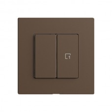 Bedienaufsatz zu Druckschalter EDIZIOdue Wiser 1-Kanal 2Tasten cof W B F Bedienaufsatz zu Druckschalter EDIZIOdue Wiser 1-Kanal 2Tasten cof W B F