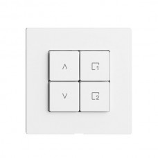 Bedienaufsatz zu Storenschalter 1K Szene/4T WLAN Edue Wiser weiss S W A F