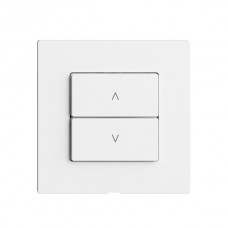 Bedienaufsatz zu Storenschalter 1K/2T WLAN Edue Wiser weiss W A F
