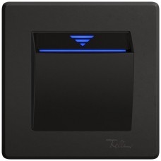 UP-Hotelcard KNX EDIZIO.liv SNAPFIX mit Busankopppler schwarz
