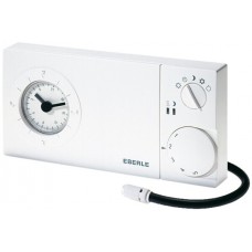 AP-Uhrenthermostat Eberle easy 3 fw Wochen 230V 1W Fühler weiss