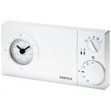AP-Uhrenthermostat Eberle easy 3 sw Wochen 230V 1W weiss