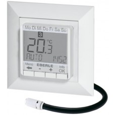 UP-Uhrenthermostat Eberle FIT 3F CH, Display weiss 230V 1S 10-40°C weiss