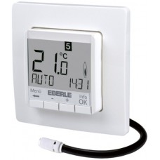UP-Uhrenthermostat Eberle FIT 3L, Display weiss, 230V 1S 5-30°C weiss