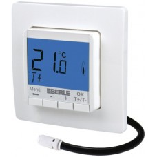 UP-Uhrenthermostat Eberle FITnp 3F, Display blau, 230V 1S 10-40°C weiss