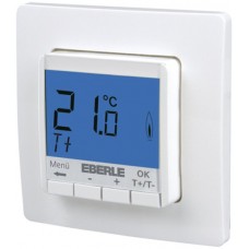 UP-Uhrenthermostat Eberle FITnp 3R, Display blau, 230V 1S 5-30°C weiss