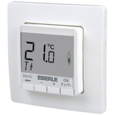 UP-Uhrenthermostat Eberle FITnp 3R, Display weiss, 230V 1S 5-30°C weiss