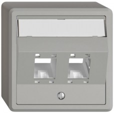 AP-Montageset EDIZIO.liv SNAPFIX für freenet Kat.5e/6 Adapter 2x hellgrau AP-Montageset EDIZIO.liv SNAPFIX für freenet Kat.5e/6 Adapter 2x hellgrau