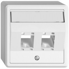 AP-Montageset EDIZIO.liv SNAPFIX für freenet Kat.5e/6 Adapter 2x weiss AP-Montageset EDIZIO.liv SNAPFIX für freenet Kat.5e/6 Adapter 2x weiss
