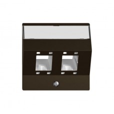 Montageset EDIZIO.liv SNAPFIX für freenet Kat.5e/6 Adapter 2x braun Montageset EDIZIO.liv SNAPFIX für freenet Kat.5e/6 Adapter 2x braun