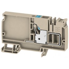 Einspeiseklemme Weidmüller AAP12 PUSH IN 10mm² 57A TS35 beige blau