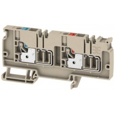 Einspeiseklemme Weidmüller AAP13 LO-LO PUSH IN 6mm² 250V 41A TS35 beige