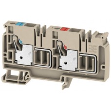 Einspeiseklemme Weidmüller AAP14 LO-LO PUSH IN 10mm² 57A TS35 beige
