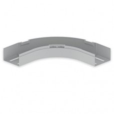 Flachbogen 90° halogenfrei achatgrau RAL7038 60x100 U48X
