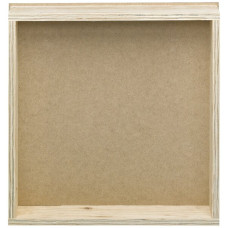 UP-Einlasskasten robusto 4x4 Holz roh